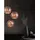 Nova Luce Blaze 3-flg. E27 60 cm Glas schwarz