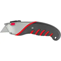 Ecobra 770470 Sicherheits-Universal-Cutter schwarz/rot