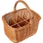 Creative Home Weidenkorb Flaschenkorb 6 Flaschen 40 x 31 x 38 cm braun