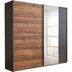 rauch Schwebetürenschrank Bangkok Rauch Bangkok grau|schwarz 226 cm x 210 cm x 62 cm