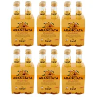 24x Lurisia Aranciata Orange Kohlensäurehaltiges Erfrischungsgetränk 275ml