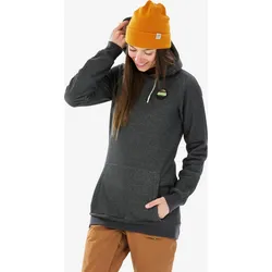 Skipullover Damen warm bequem 1/2 RV - grau XS