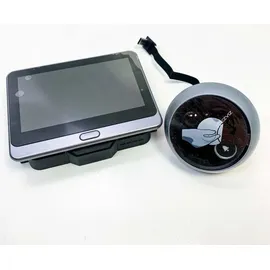 EZVIZ WLAN Türklingel mit 166° Weitwinkel und PIR-Sensor, 2MP Türspion Kamera mit 4,3 Zoll Farbbildschirm, 4600mAh Akku, AI Personenerkennung, Z...