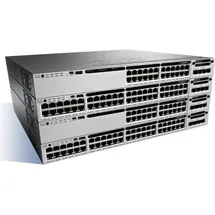 Cisco Catalyst 3850 IP Services Rackmount Gigabit Managed Stack Switch, 48x RJ-45, 1x Modul-Slot (WS-C3850-48T-E)