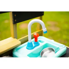 TP Toys Kinderspielküche Deluxe mit Waschbecken Holz FSC®