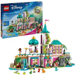LEGO Disney Princess 43267 Prinzessinnenschloss mit Haustieren Bausatz, Mehrfarbig