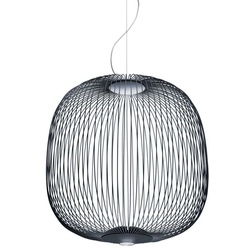 Foscarini - Spokes 2 LED Pendelleuchte Dimmbar Graphit - cm - 52.5 cm