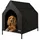 LIONTO Hundehöhle lionto 90 x 65 x 85 cm schwarz