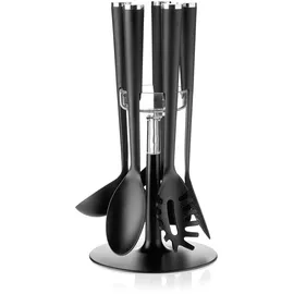 Guzzini - Cooking, 5-teiliges Küchenhelferset - Chrom, 19 x 35 cm - 16980016