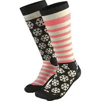 Dynafit FT Graphic- Skitouren Socken - Black/Dark White/Light Pink