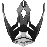 LS2 MX701 Atlantis - Matt Grau/Schwarz