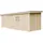 TIMBELA Gartenhaus 14,3 m2 6,48 x 2,48 m Cavern