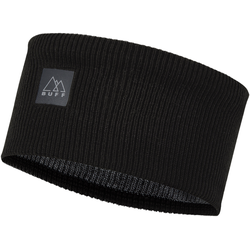 Buff CrossKnit Stirnband - Solid Black