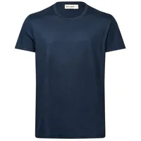 Kaipara - Merino Sportswear Rundhalsshirt URBAN Merino T-Shirt Herren Kurzarm Regular 150 (1-tlg) aus reiner Merinowolle Made in Germany blau M