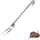 Westmark Fleischgabel Pro – Edelstahl Tranchiergabel mit langen Zinken & Aufhängehaken – Perfekt für Grill, Braten & Profiküche – Silber, 38 cm