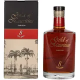 Gold of Mauritius 8 Jahre 40% vol 0,7 l Geschenkbox