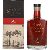 Gold of Mauritius 8 Jahre 40% vol 0,7 l Geschenkbox