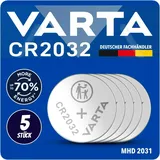 Varta CR2032 Lithium Knopfzelle 3V Knopfzellen Batterien Bulk