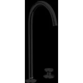 Hansgrohe Axor One 2-Loch Waschtischmischer Edelstahl Optic