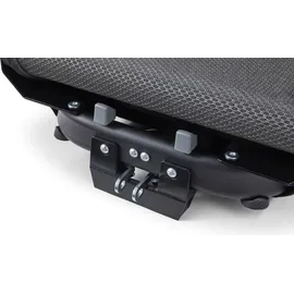 Croozer Yuuna Kinderanhänger grau/schwarz