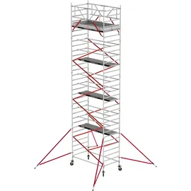 Altrex Fahrgerüst RS Tower 52 Aluminium mit Fiber-Deck Plattform 10,20m AH 1,35x1,85m