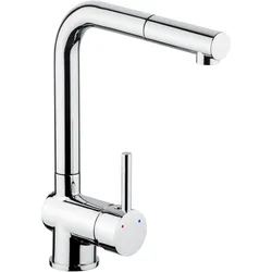 Spültischarmatur CORNAT "Livenne", silber, Messing, Armaturen, HD, Messing, verchromt