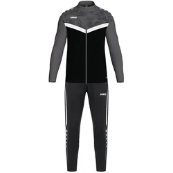 JAKO Iconic Polyesteranzug 801 - schwarz/anthrazit L