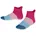 Haussocken Colour Block mit rutschhemmendem Noppendruck Größe 23-26 in Pink fuchsia 8856