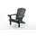 KETER Alpine Adirondack Gartenstuhl 93 x 81 x 96,5 cm grau