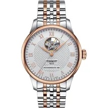 TISSOT Le Locle Powermatic 80 Open Heart Edelstahl 39,3 mm T006.407.22.033.02