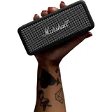 Marshall Emberton II Bluetooth Lautsprecher, Black and Steel, Wasserfest