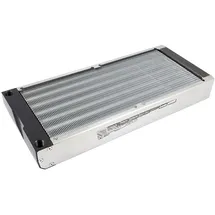 Aqua Computer airplex radical 2/280mm - Aluminium (140 mm), Wasserkühlung Radiator, Silber