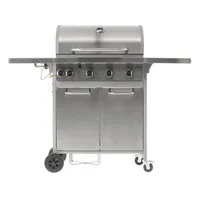 LUND Gasgrill 4+1 Gusseisen Grill