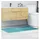 vidaXL Badteppich Enya Türkis 70 x 120 cm