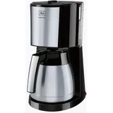 Melitta® Enjoy® Top Therm Filterkaffeemaschine Schwarz-Edelstahl