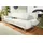 Home Affaire 3-Sitzer HOME AFFAIRE "Saltare elegant & komfortabel, toller Designfuß, bequem, Breite 205cm", weiß (altweiß), B:205cm H:78cm T:82cm, Kunstleder SOFTLUX;Luxus-Microfaser ALCAZAR (100% Polyester);Feinstruktur (100% Polyester), Sofas