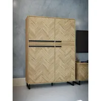 Forte Highboard ¦ holzfarben ¦ Maße cm B: 114,9