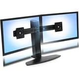 Ergotron Neo-Flex Dual Lift Standfuß für 2 Monitore Schwarz