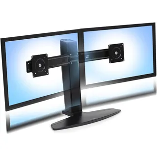 Ergotron Neo-Flex Dual Lift Standfuß für 2 Monitore Schwarz
