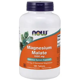 NOW Foods Magnesium Malate 1000 mg Tabletten 180 St.