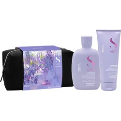 Alfaparf Milano Semi di Lino Smooth Geschenkset zum glätten und nähren von trockenen und widerspenstigen Haaren
