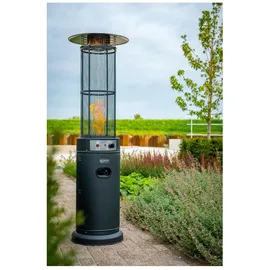 Saro Flameheater Round 1100 Gasheizstrahler 11 kW schwarz