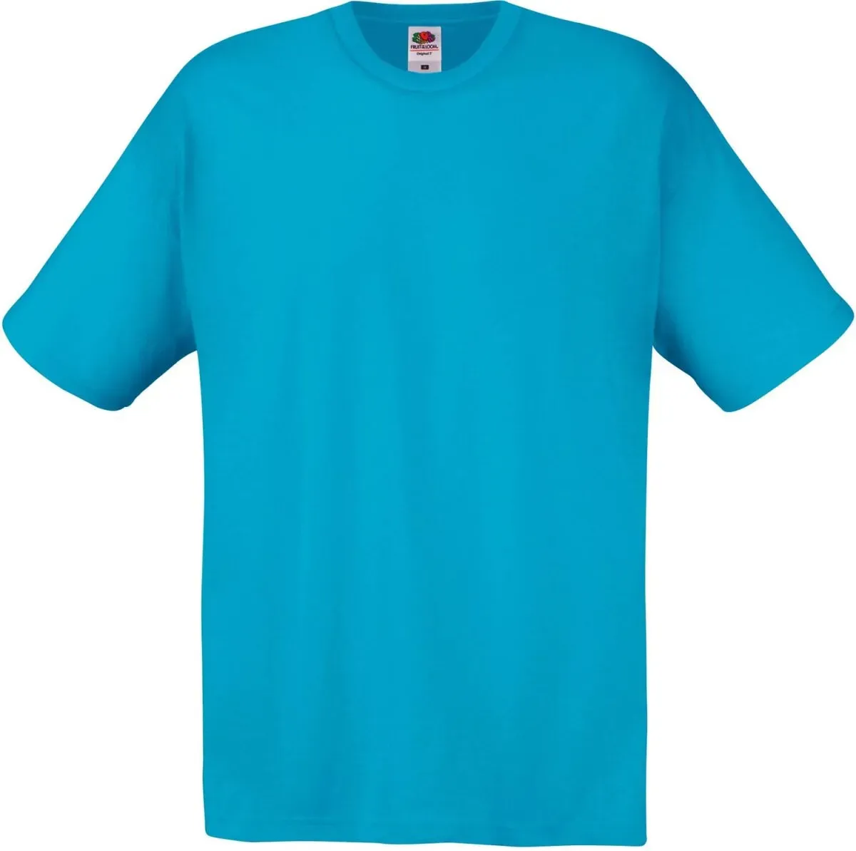 Fruit of the Loom Kinder Original T Kids T-Shirt 61-019-0 azure blue 140