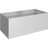 Biohort Hochbeet 2x1 201 x 102 x 77 cm silber-metallic