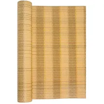 vidaXL Balkonverkleidung 400 x 100 cm Hellbraun Rattan