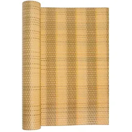 vidaXL Balkonverkleidung 400 x 100 cm Hellbraun Rattan