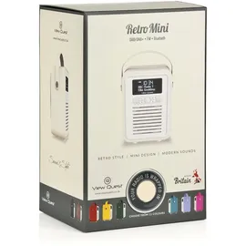 View Quest Retro Mini DAB+ cremeweiß