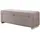 vente-unique Sitzbank Capino Samt Taupe 130 x 42 x 46 cm