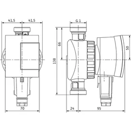 WILO Hocheffizienzpumpe Star-Z Nova 84 mm
