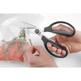 HENDI Küchenschere, Softgrip - Schwarz